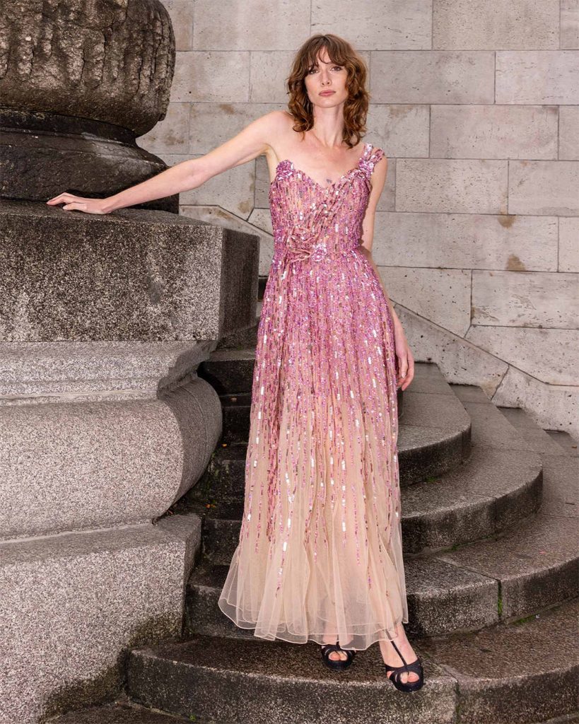 evening wear long dress