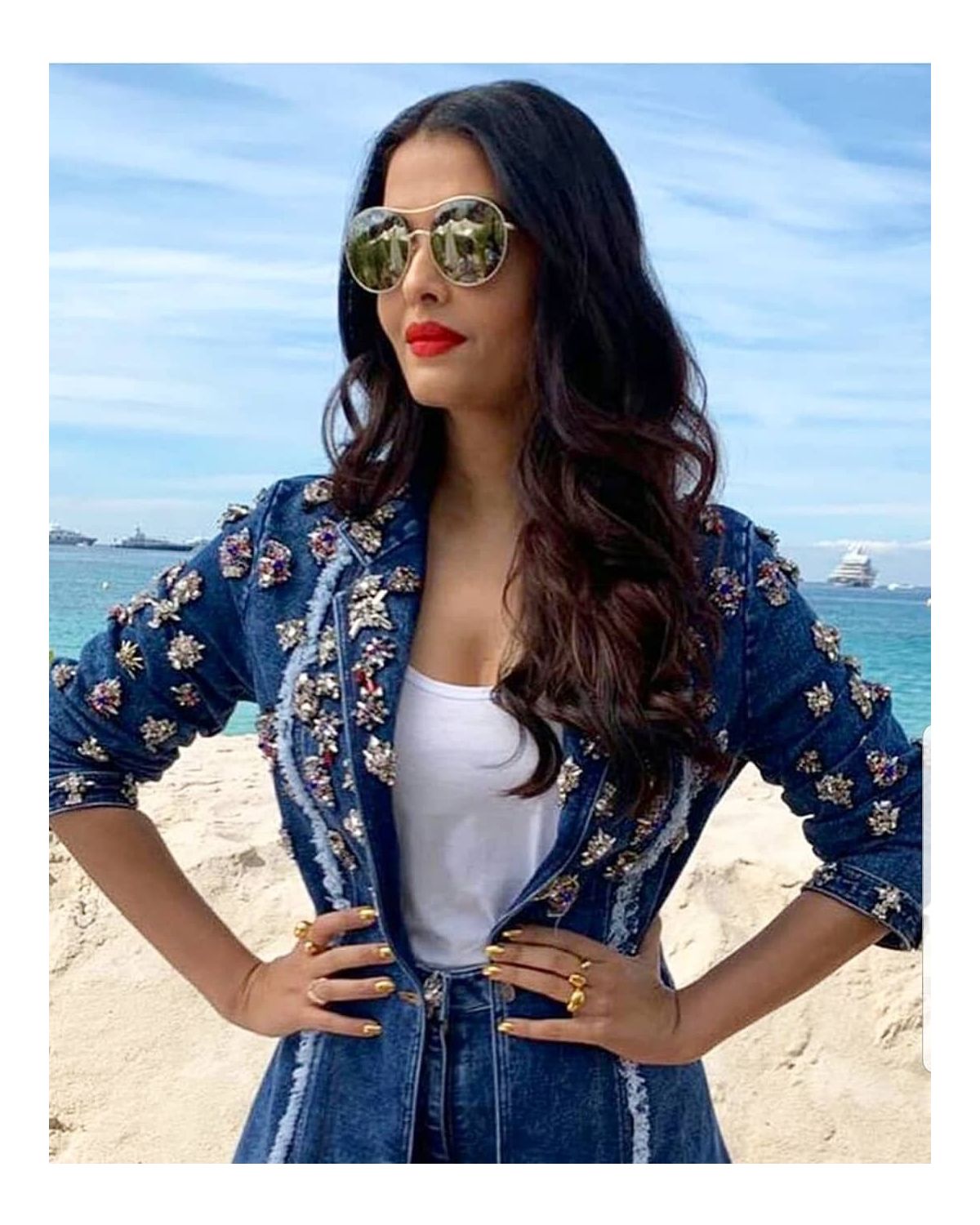 Canadian Tuxedo jacket by Falguni Shane Peacock
