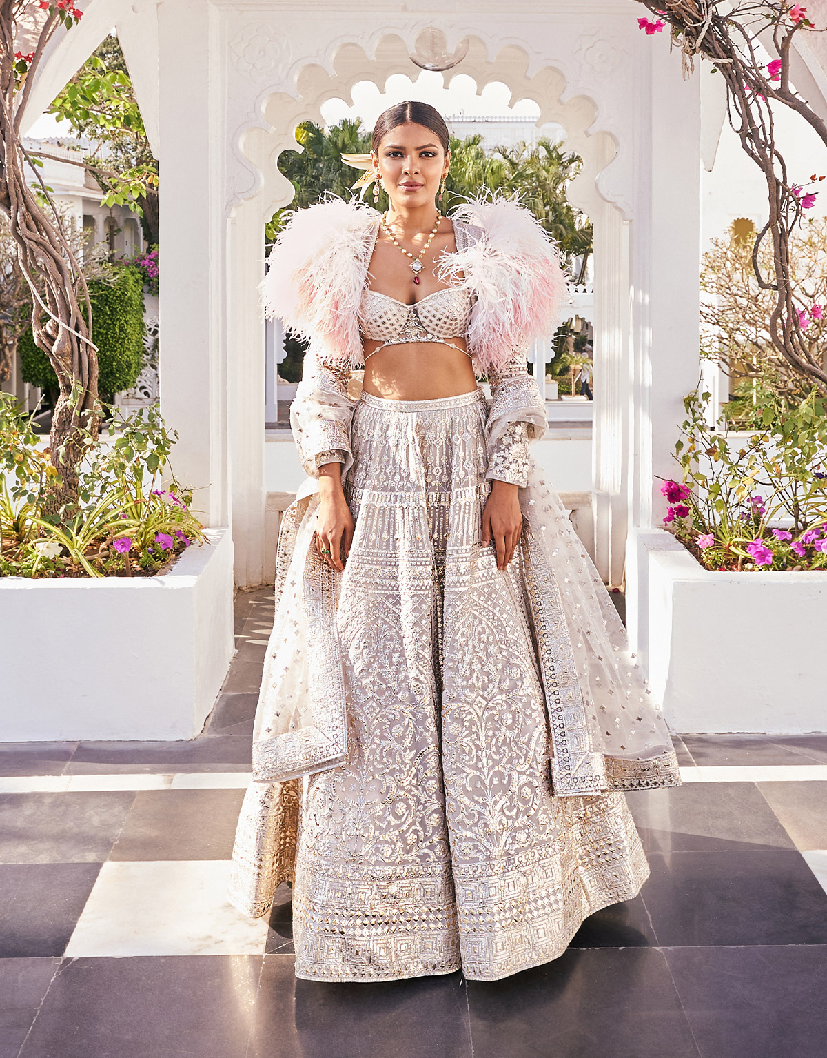 10 FALGUNI SHANE PEACOCK LEHENGAS THAT MAKE STUNNING SANGEET PICKS - Fashion Blog Updates, Designer Clothes, Celebrities News 2023