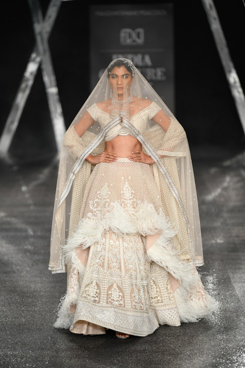 The Falguni Shane Peacock bridal Lehenga