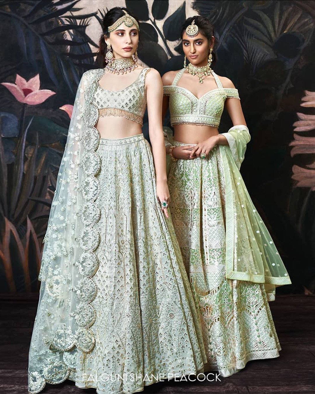 Wedding bridal lehenga - Falguni Shane Peacock