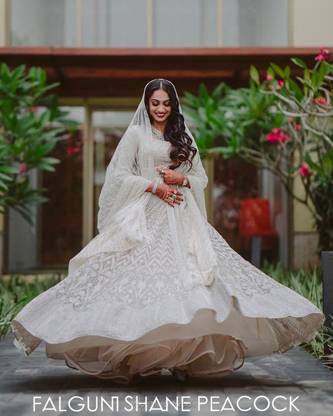 Wedding bridal lehenga - Falguni Shane Peacock