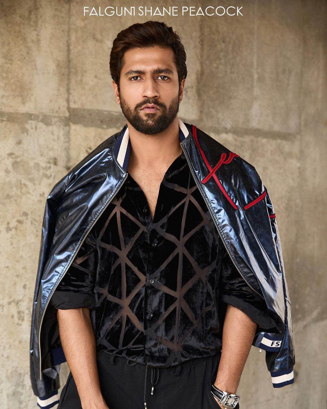 Vicky Kaushal Gracing the cover of The Peacock Magazine