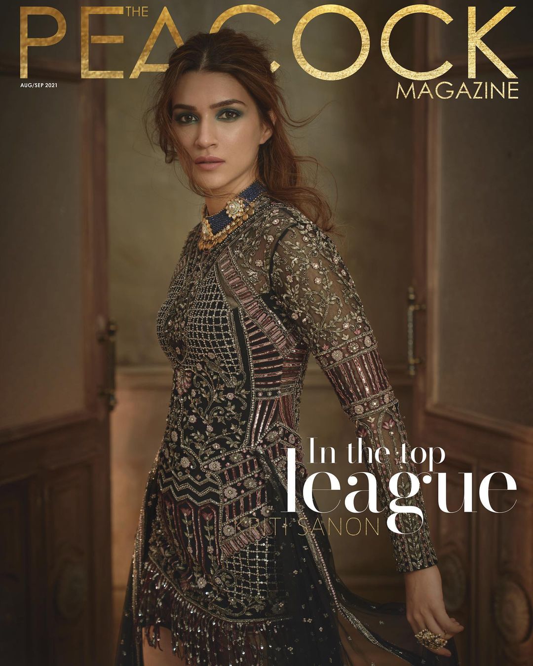 Kriti Sanon's Peacock Magazine Shoot