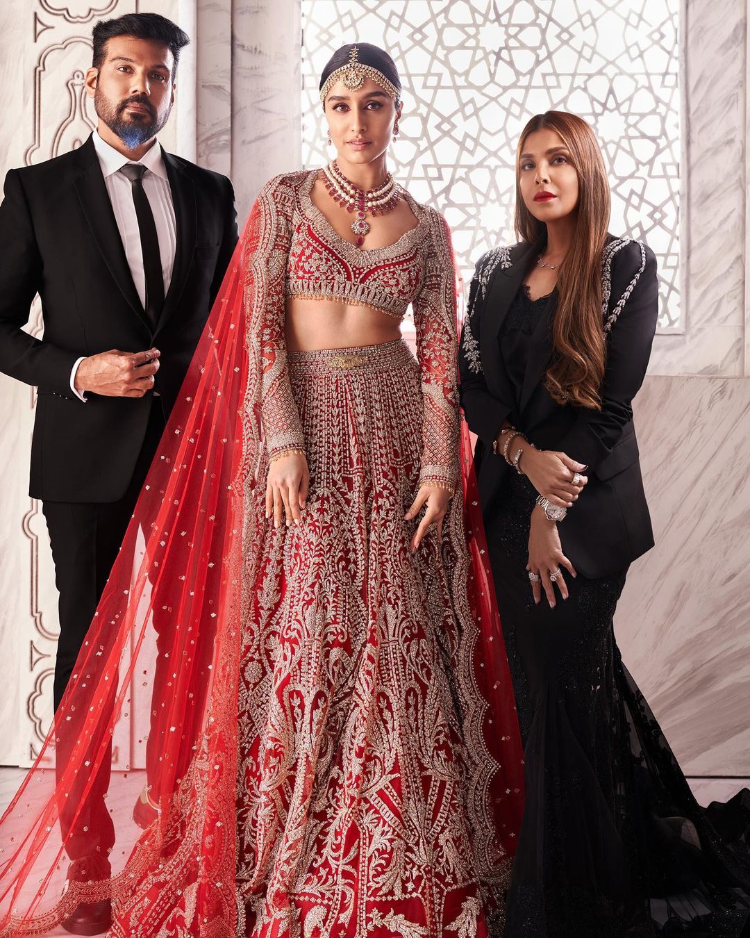 Taj Mahal donning the supreme craftsmanship and vision of designers Falguni Shane Peacock