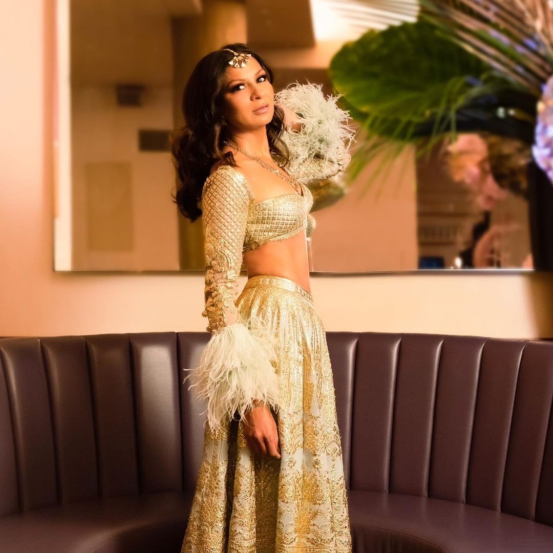 Falguni Shane Peacock Lehenga