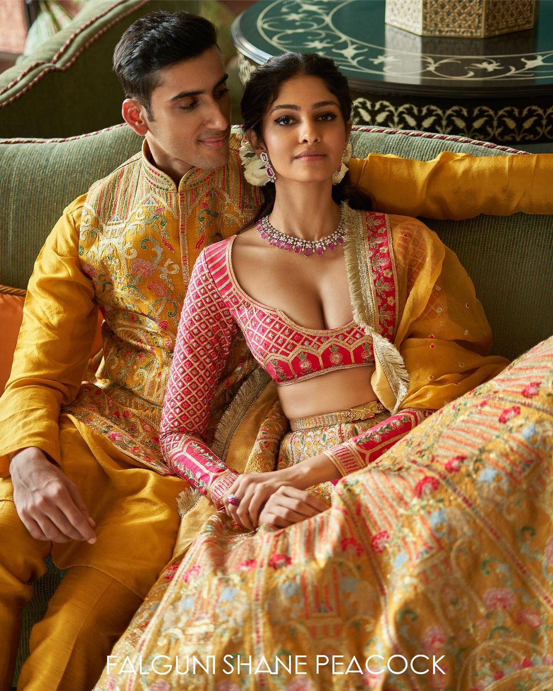 Pick an ethereal pastel hue for any pre-wedding