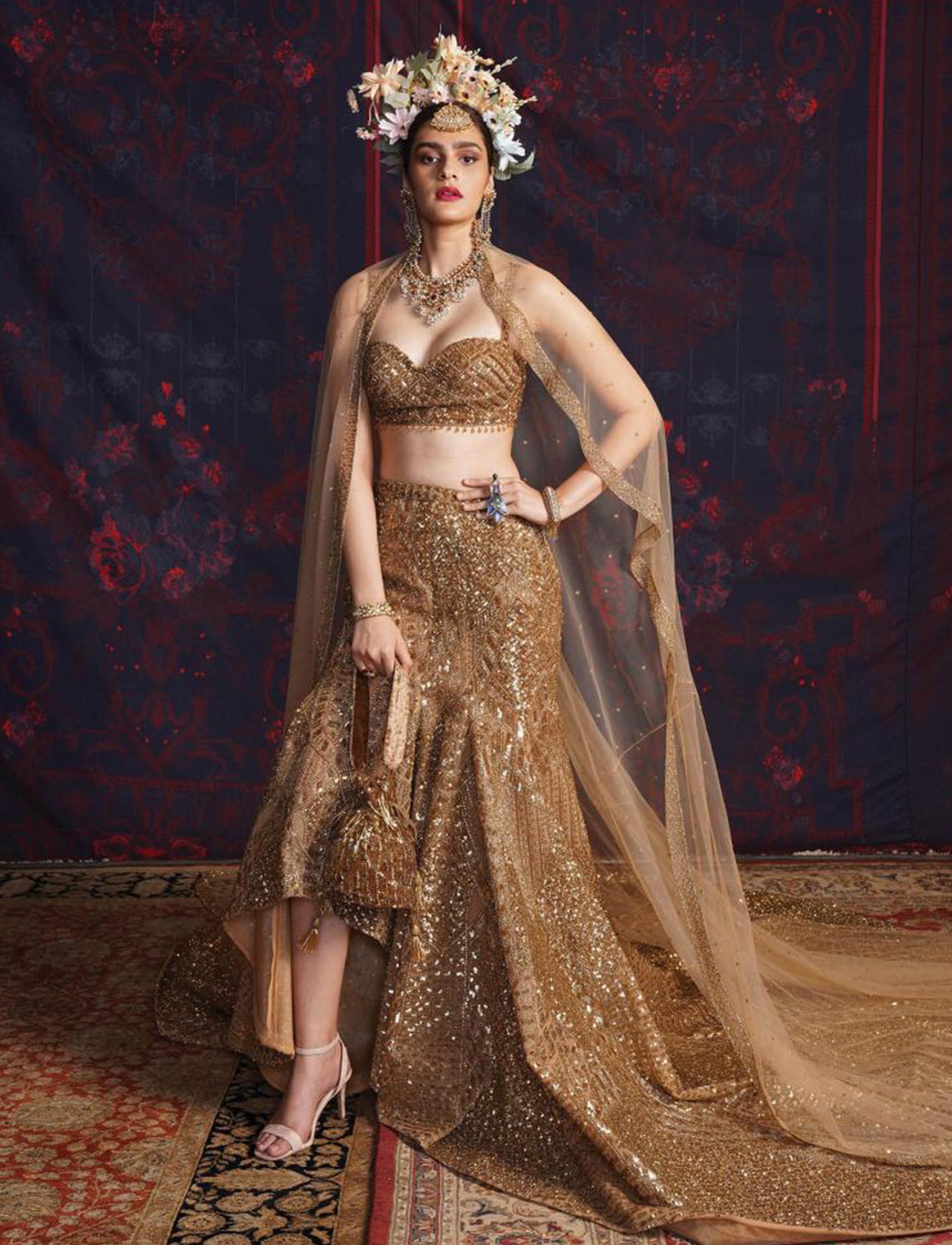 Shop the exquisite bridal lehenga