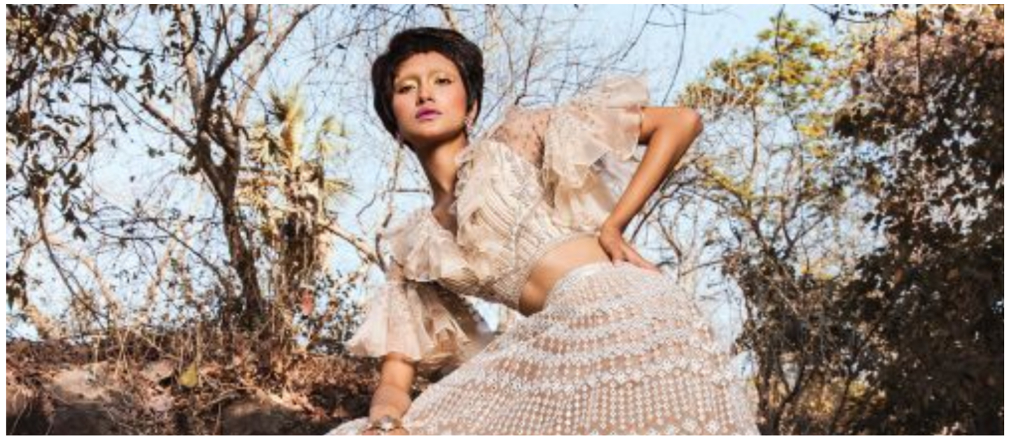 antique designer Lehenga set