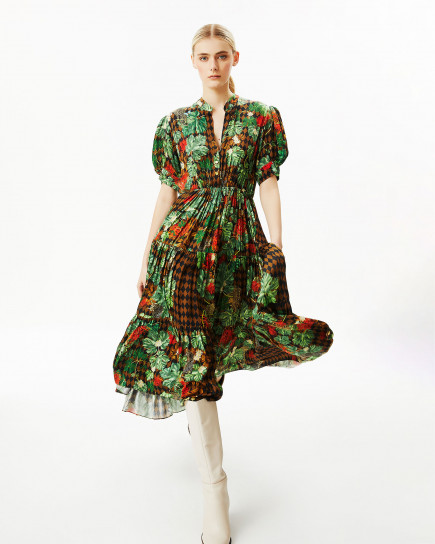 long designer dress by Falguni Shane Peacock,