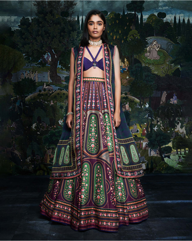 Aeris lehenga cape set - Indian prêt wear