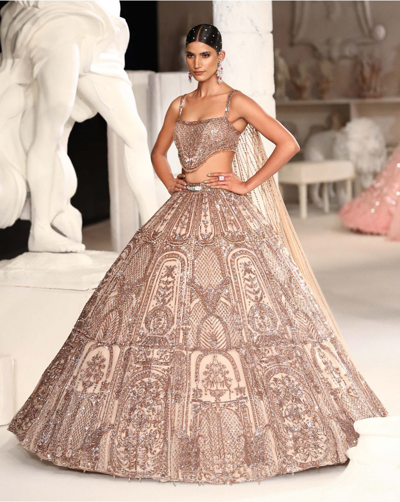 Maeve wedding bridal lehenga set - couture dress