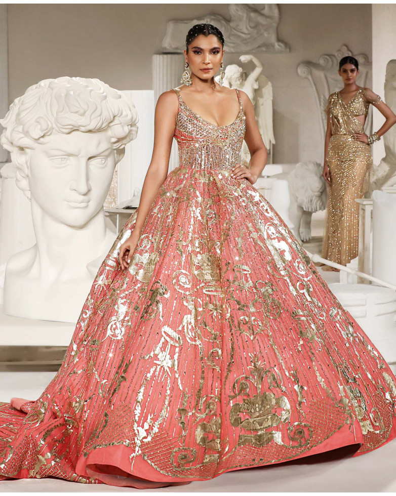 Marissa wedding bridal lehenga set - couture dress