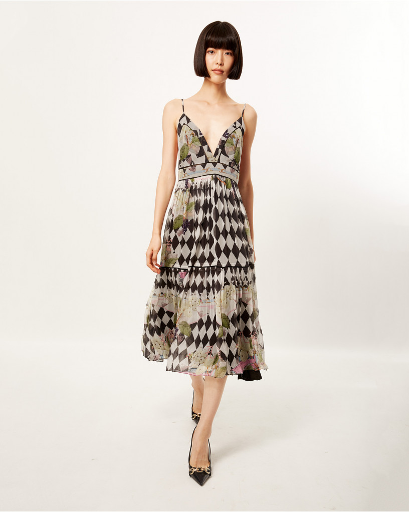 Monochrome fremont fair slip dres - Falguni Shane Peacock 