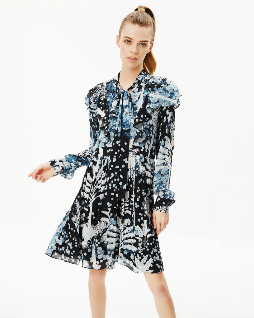 Nocturnal short dress - Falguni Shane Peacock