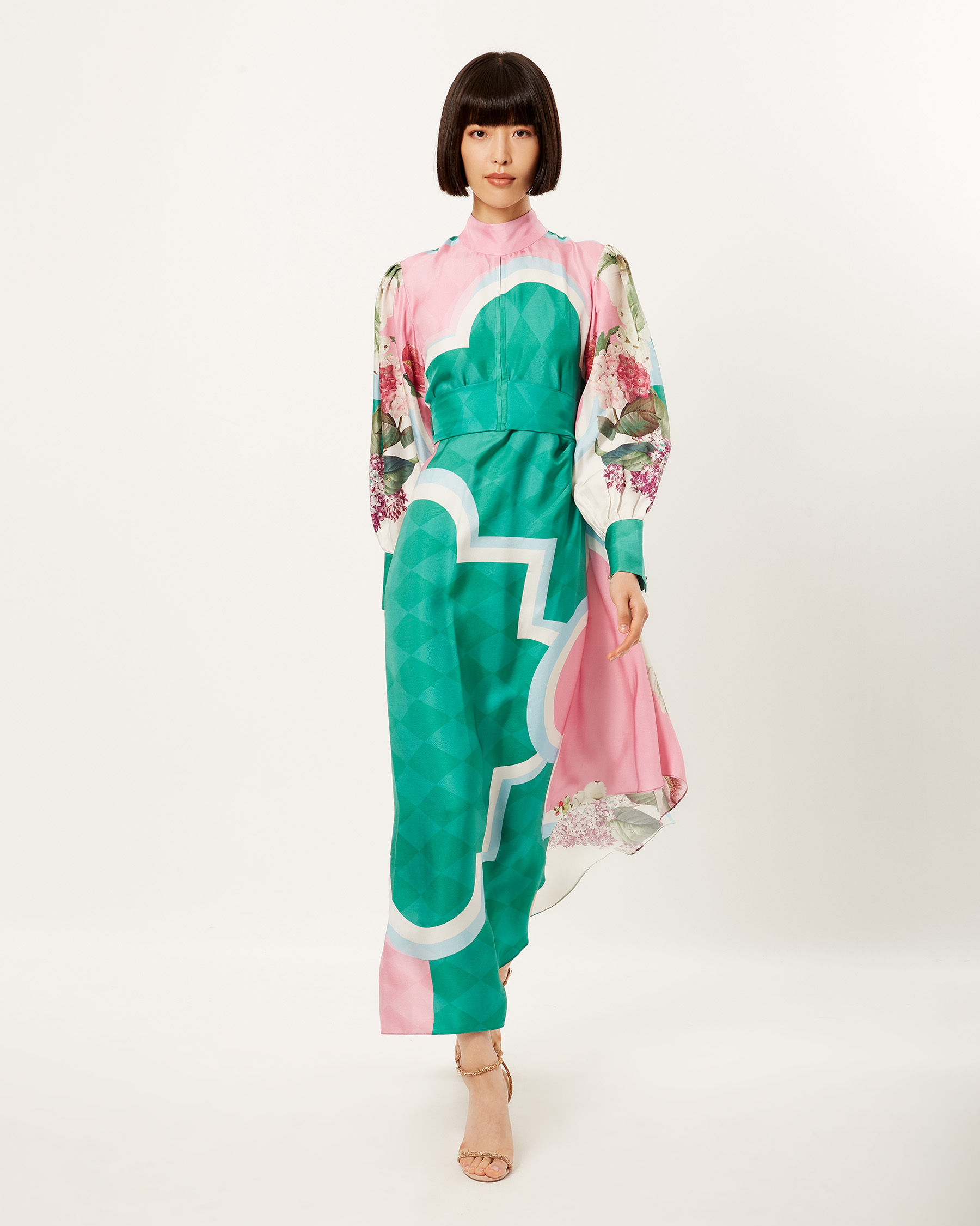 MYSTIC GRAPEVINE LONG DRESS - pret wear