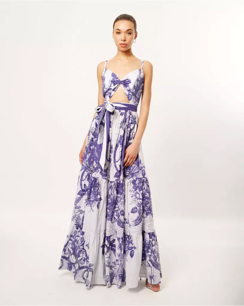 Tuscany dream cut-out long dress - Falguni Shane Peacock