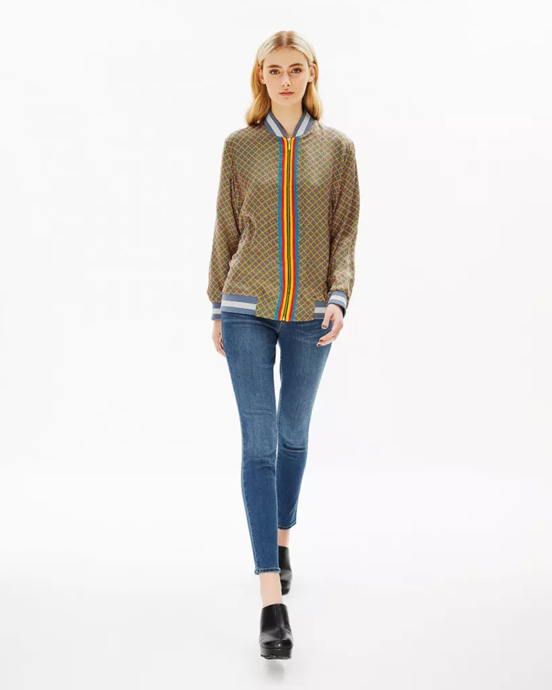 Amber Bomber Jacket - Falguni Shane Peacock