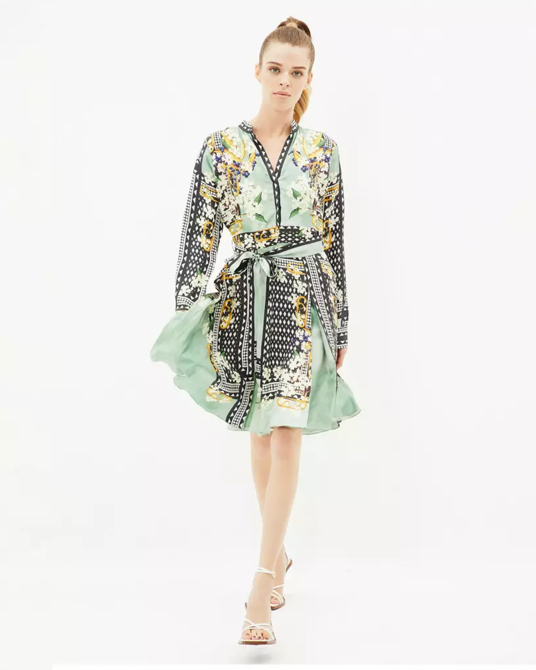 Verdant Short Dress - Falguni Shane Peacock