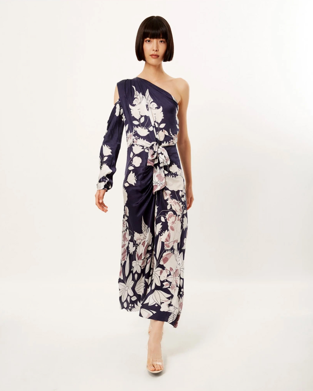 Midnight zinnia long dress - Falguni Shane Peacock