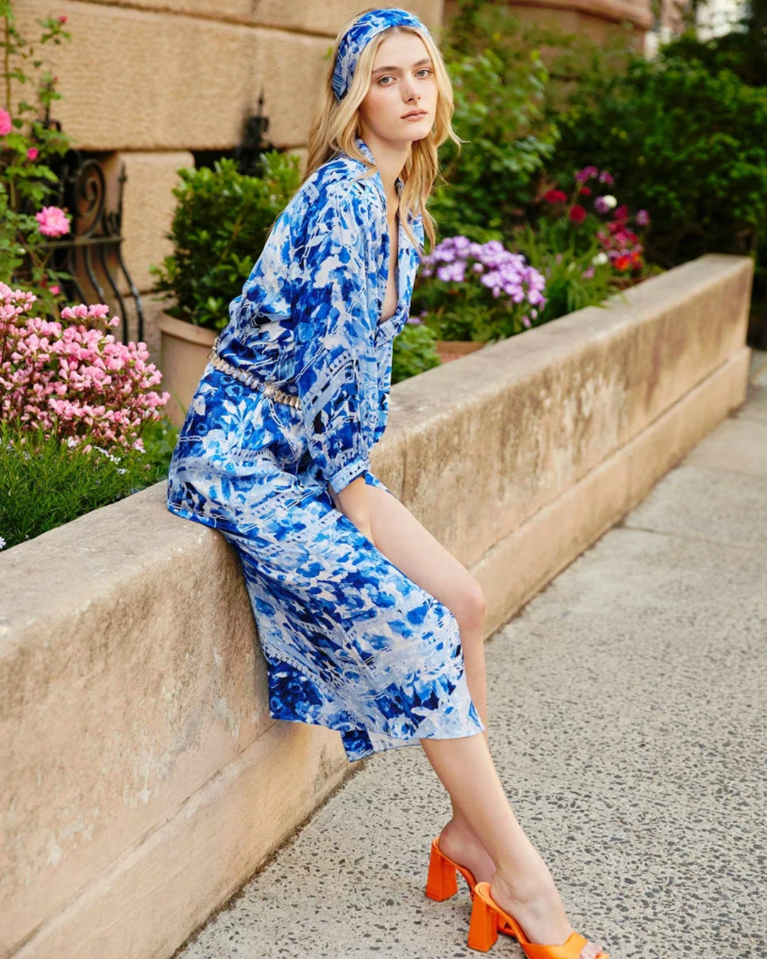 Indigo blue wrap dress - Summer holiday dresses 2023
