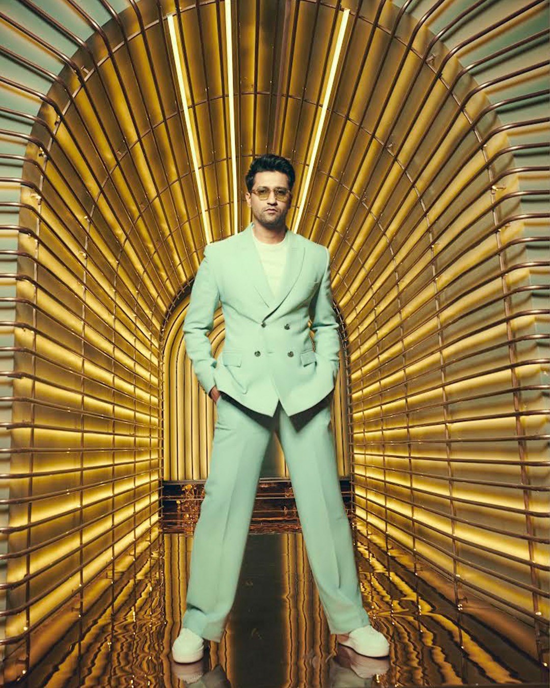 Vicky kaushal in Falguni Shane Peacock