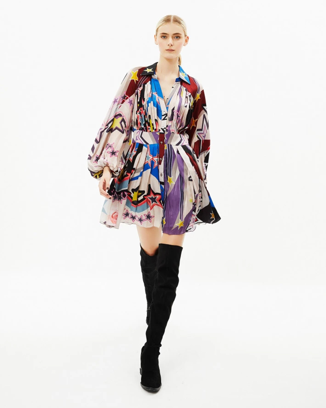 Gleam pleated dress - Wardrobe essential 2023
