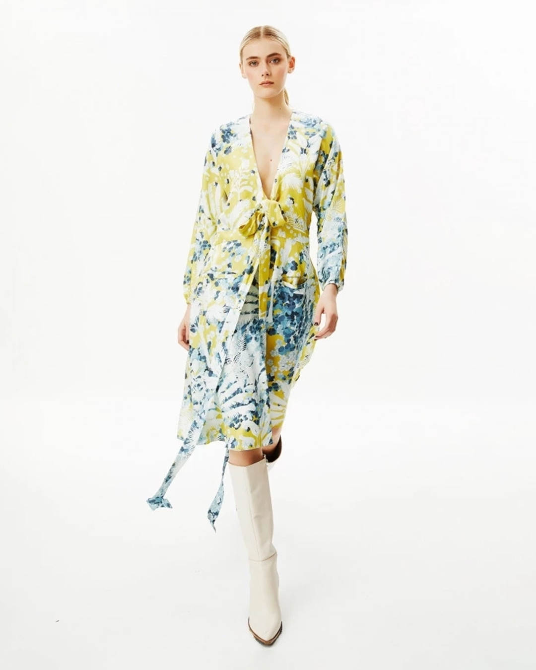 Yellow divine - How to style a midi dress