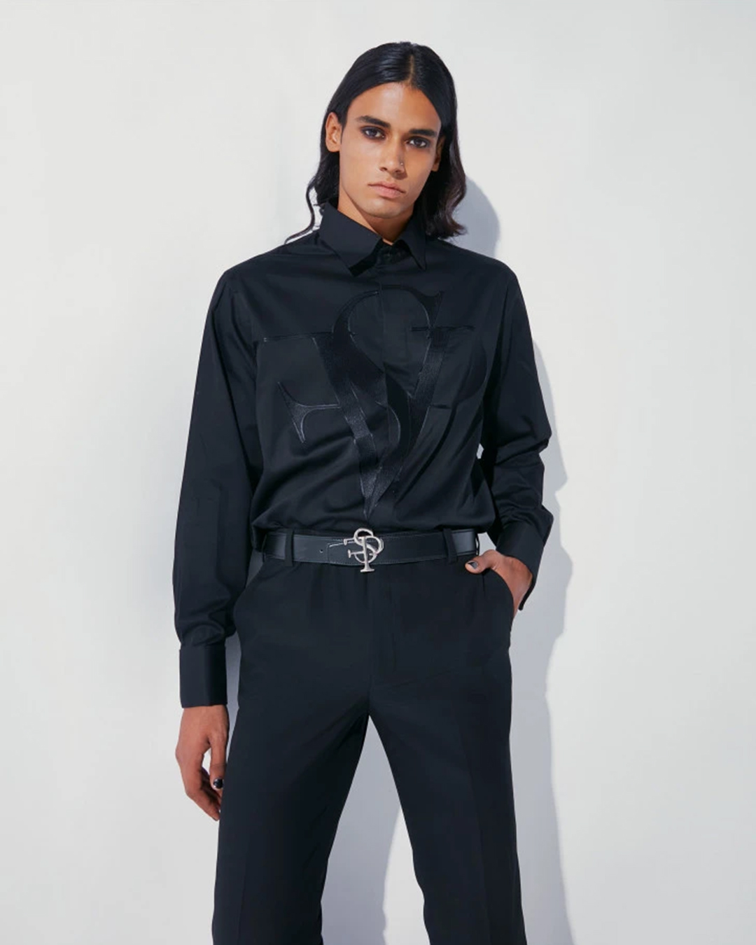 FSP monogrammed classic shirt - Celebrity Style 2023