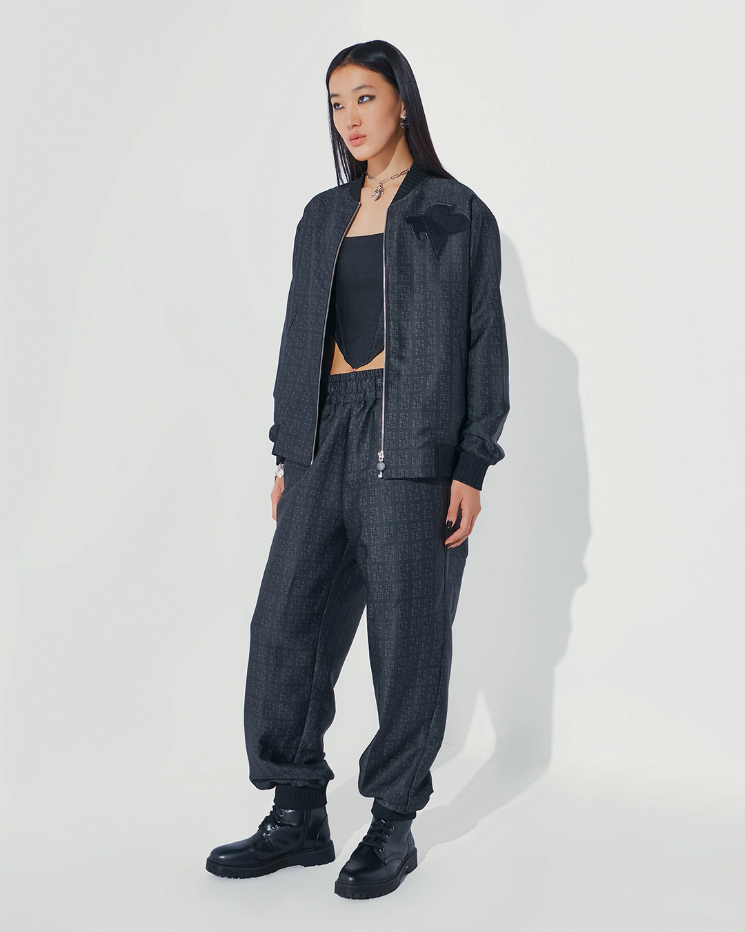 FSP MONOGRAMMED BOMBER SET