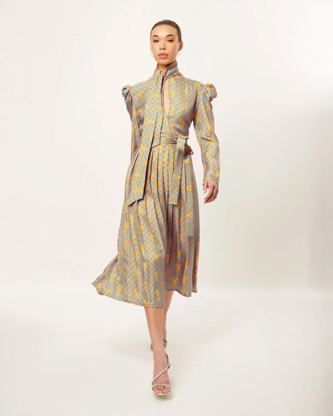 He's her lobster midi dress - trending nine-to-dine outfit ideas for women 