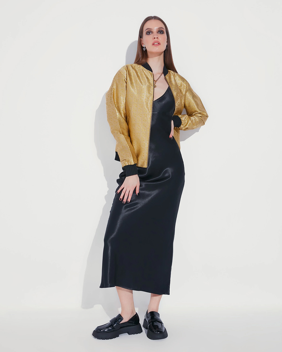 golden fsp monogrammed bomber jacket