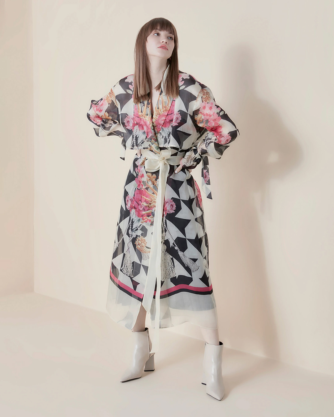 INFLORESCENCE TRENCH COAT