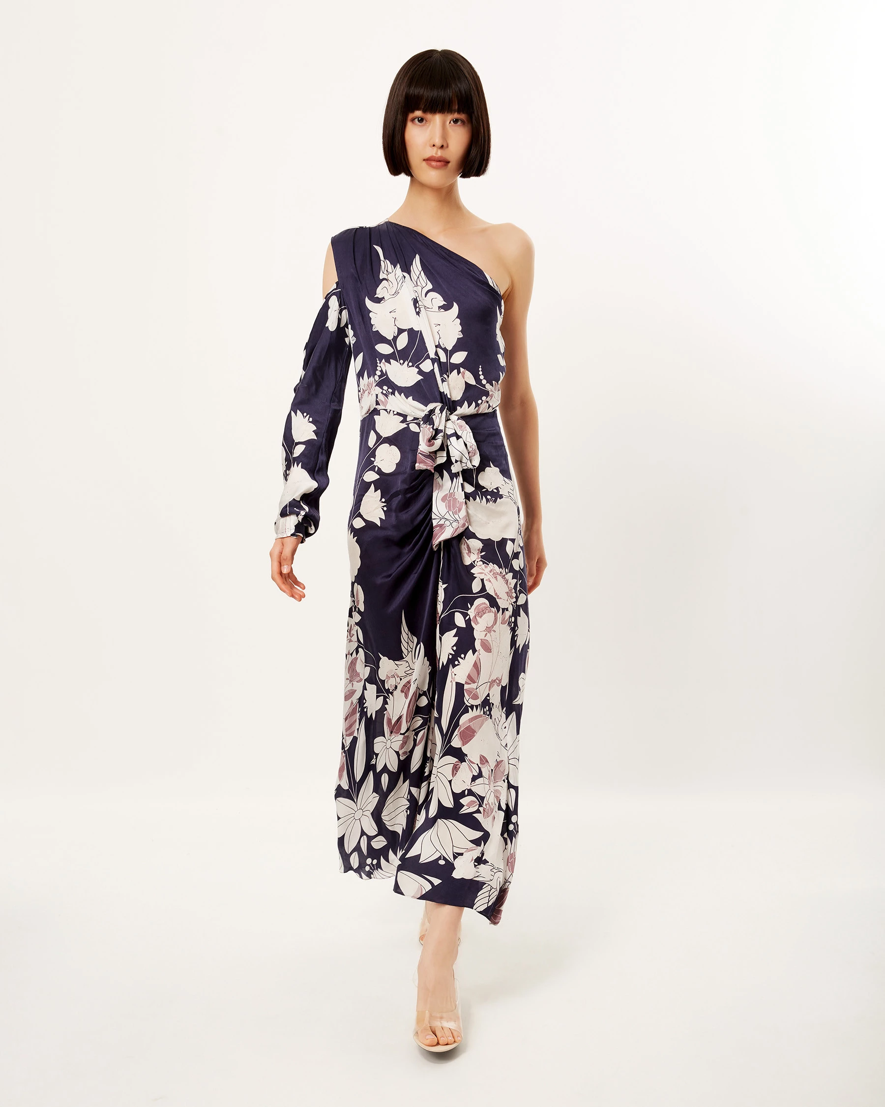 MIDNIGHT ZINNIA long dresses