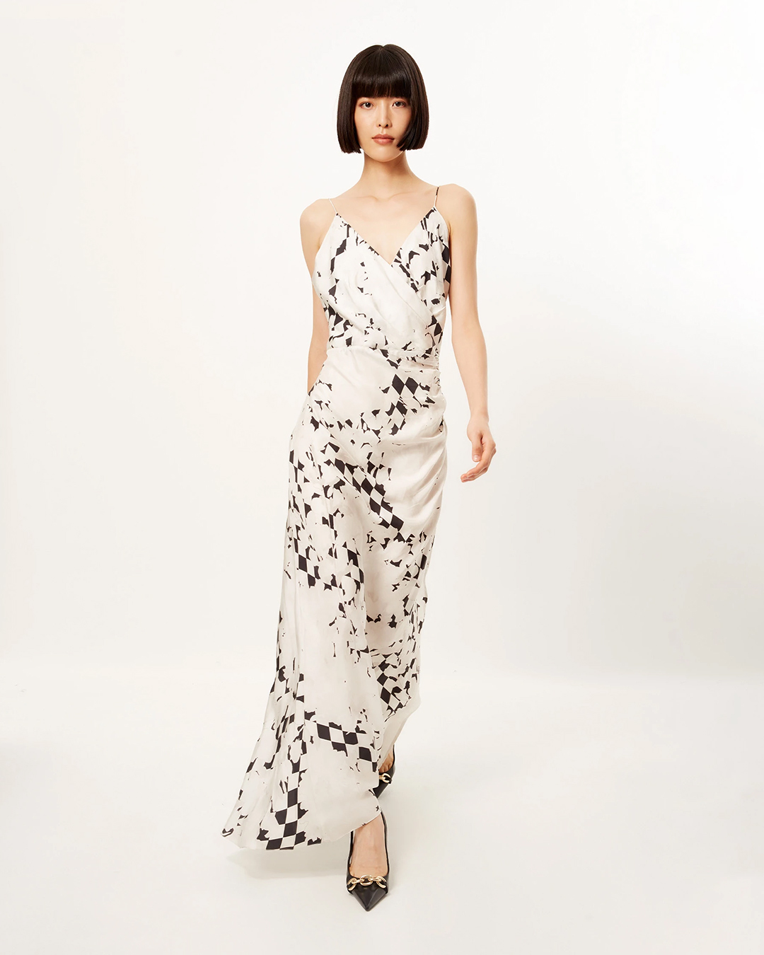 VATICAN FRESCO SLIP DRESS