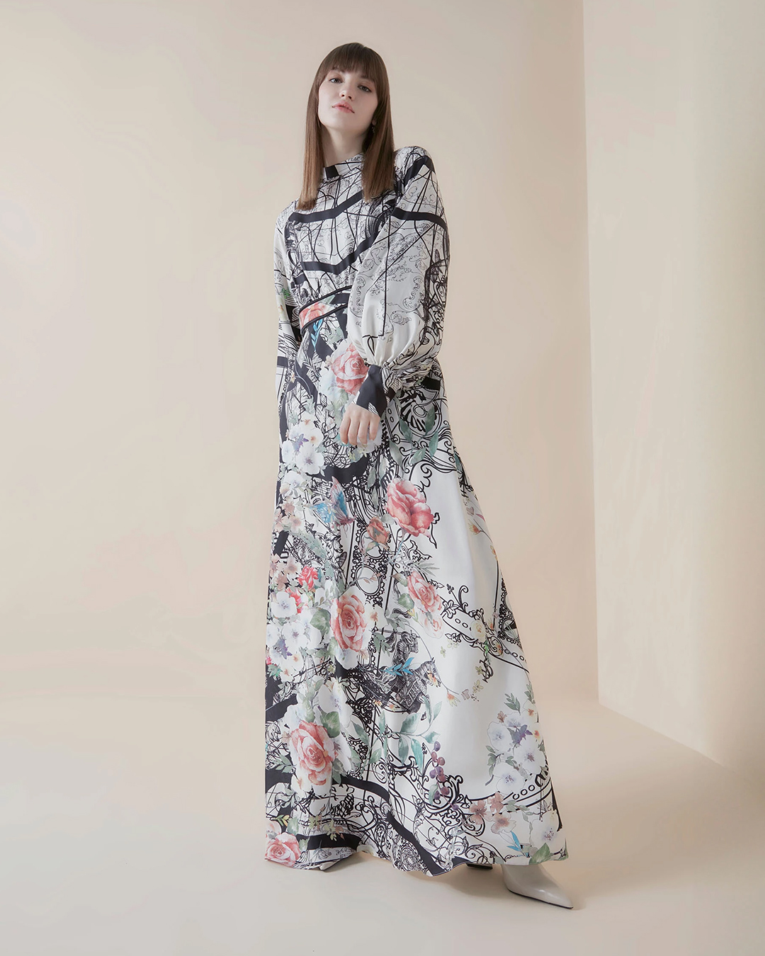 BLOOMED NOUVEAU LONG DRESSES for women