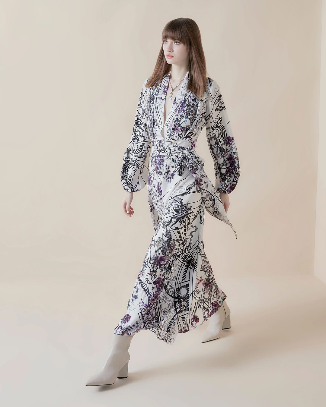 CANTERBERRY BELLE LONG DRESS