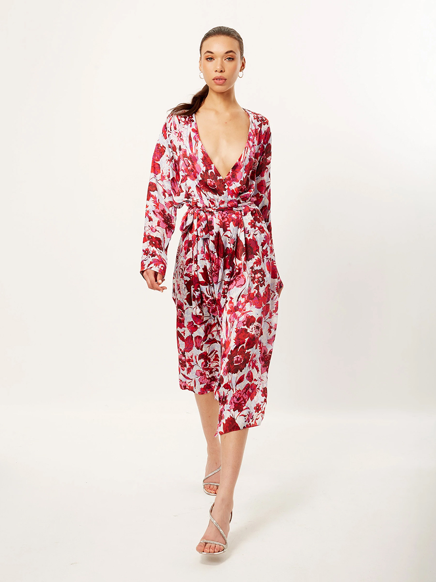 EFFLRONSCENCE BLOSSOM LONG DRESS