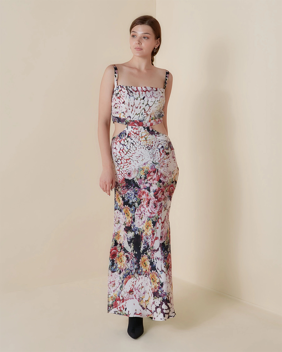 BOTANIC LYNX CUT OUT DRESS