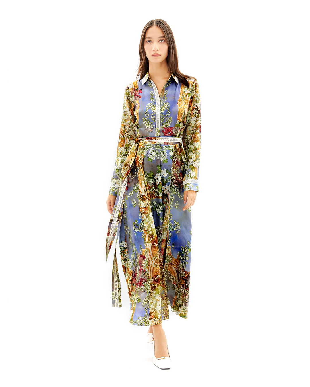 GARDEN OF EDEN SHIRT DRESS
