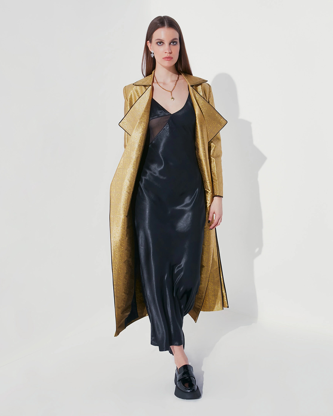 GOLDEN FSP MONOGRAMMED TRENCH COAT1