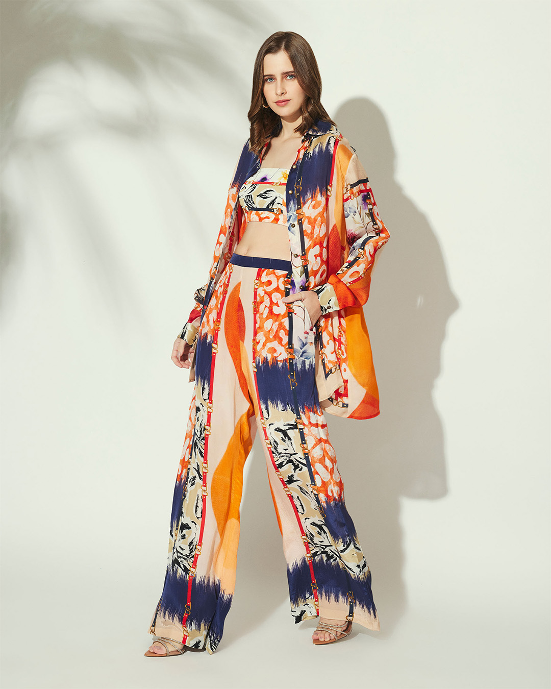 Tangerine Bloom Co-ord set