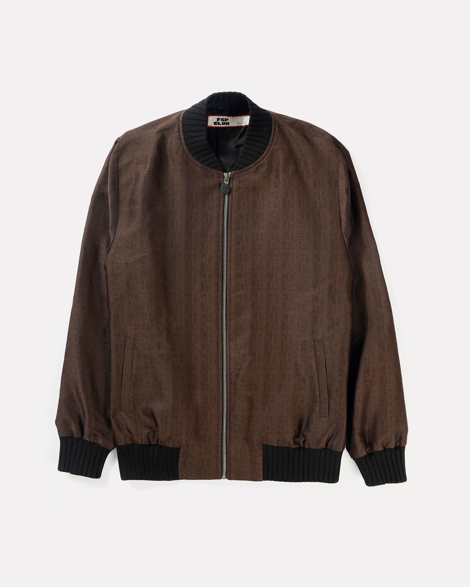 Brown-bomber-men’s designer jackets