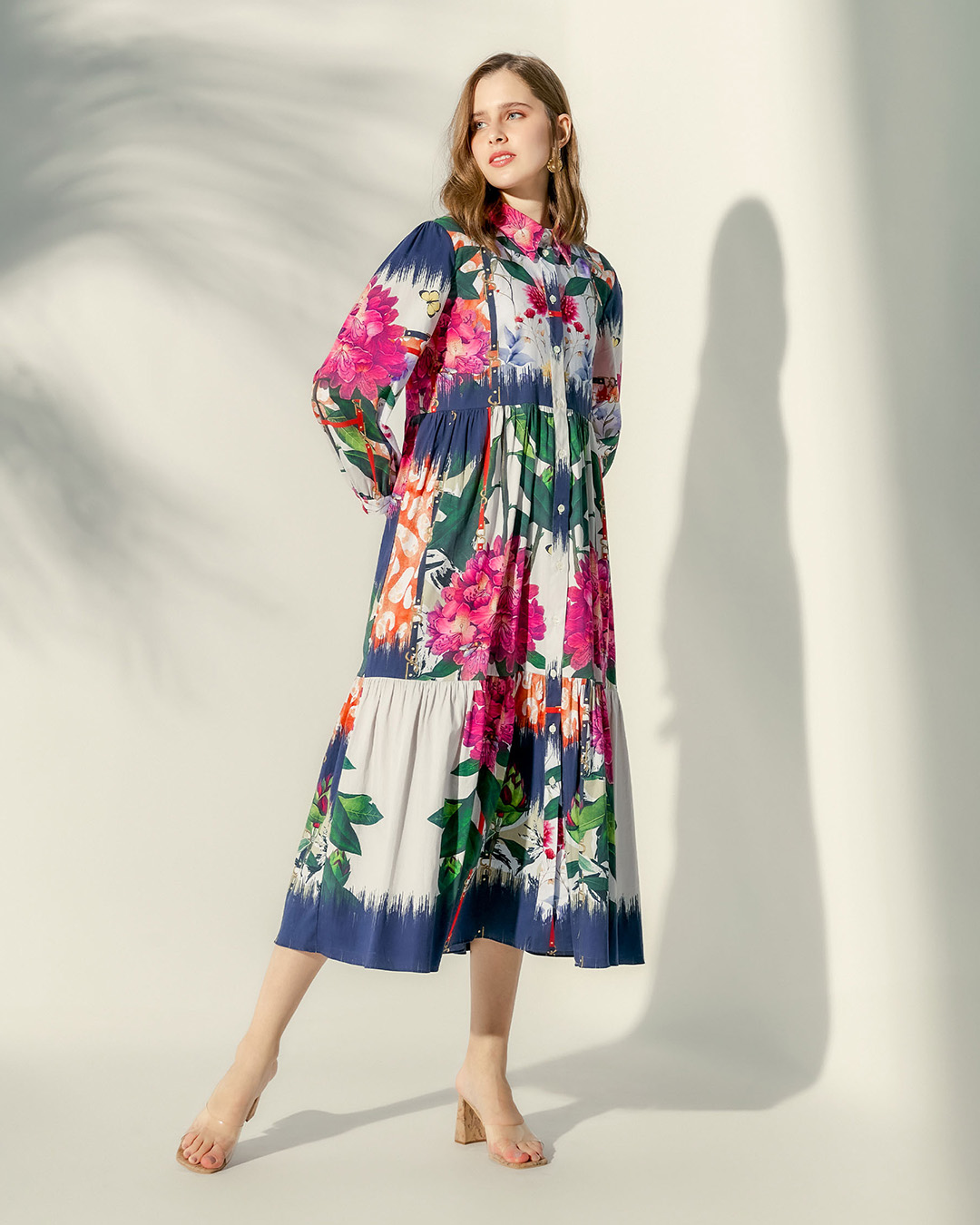 ETERNAL BLOOM MIDI DRESS