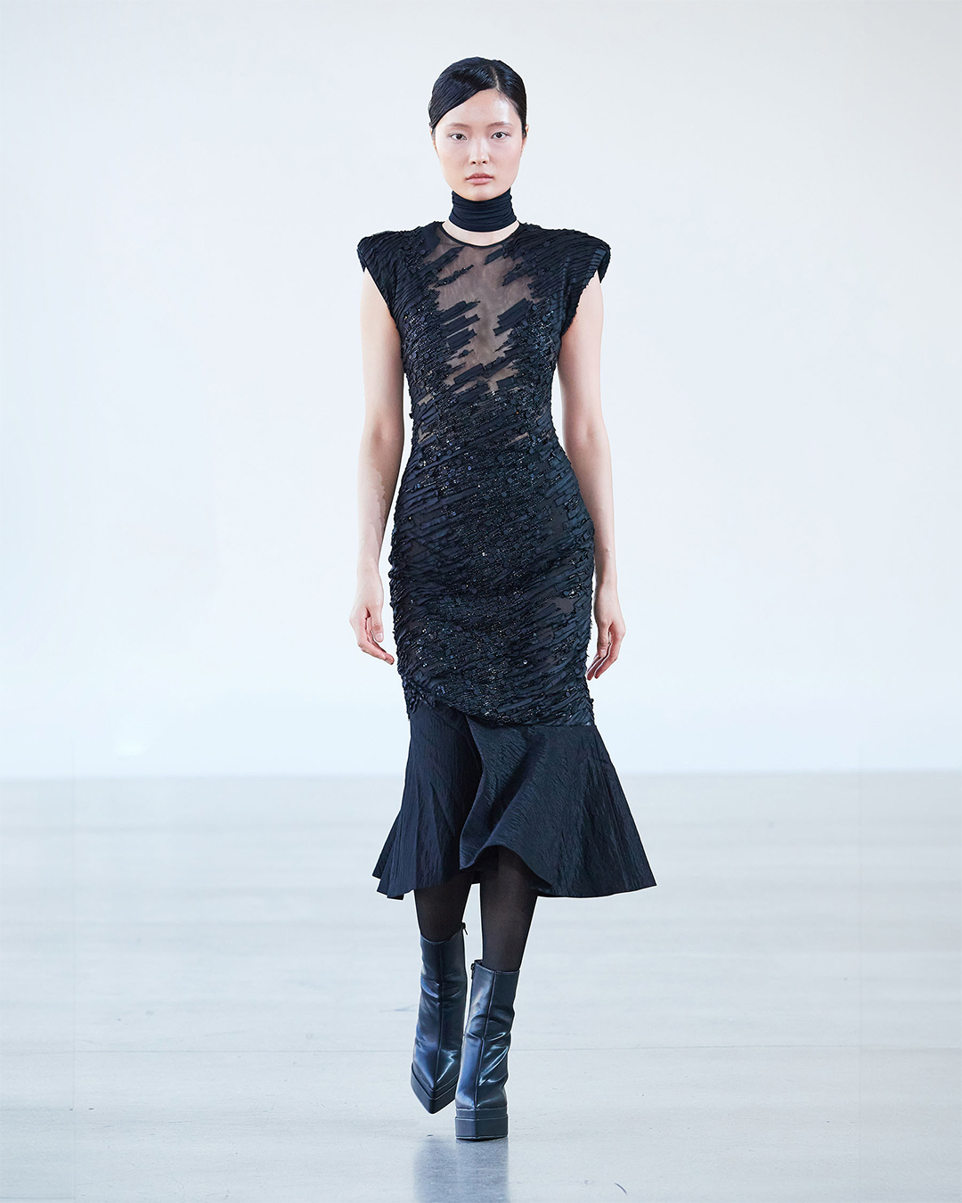 embellished women's dress design