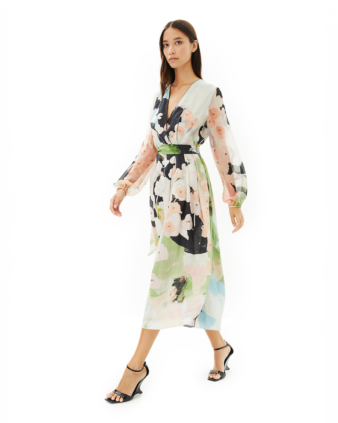 wrap women's dress design