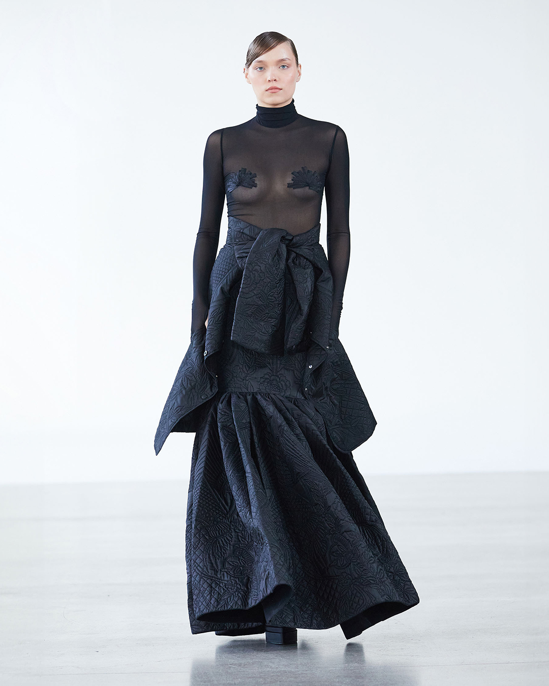 designer maxi skirt