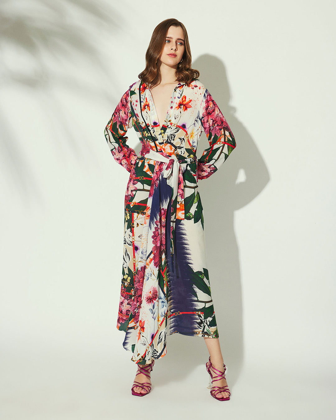 DESIGNER FLORAL DRESS