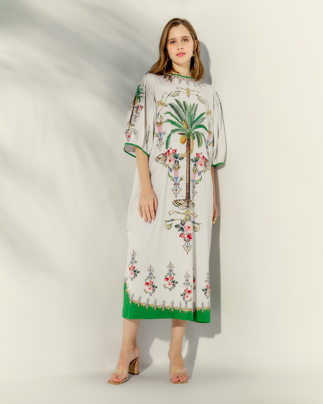 designer midi dress