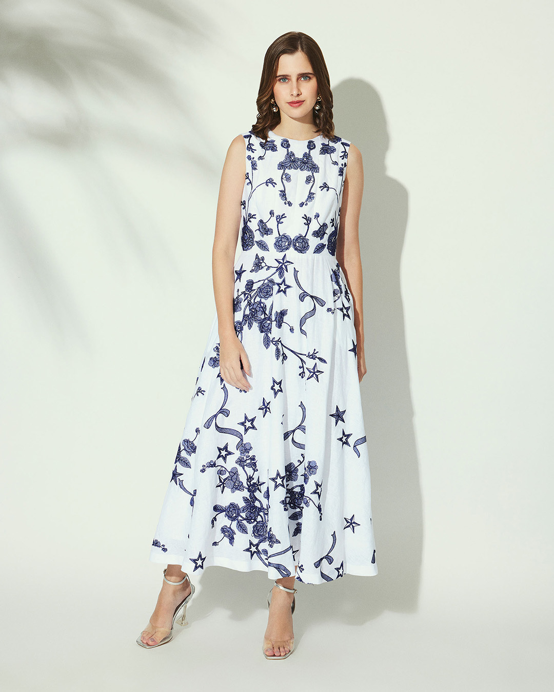 printed casual dress